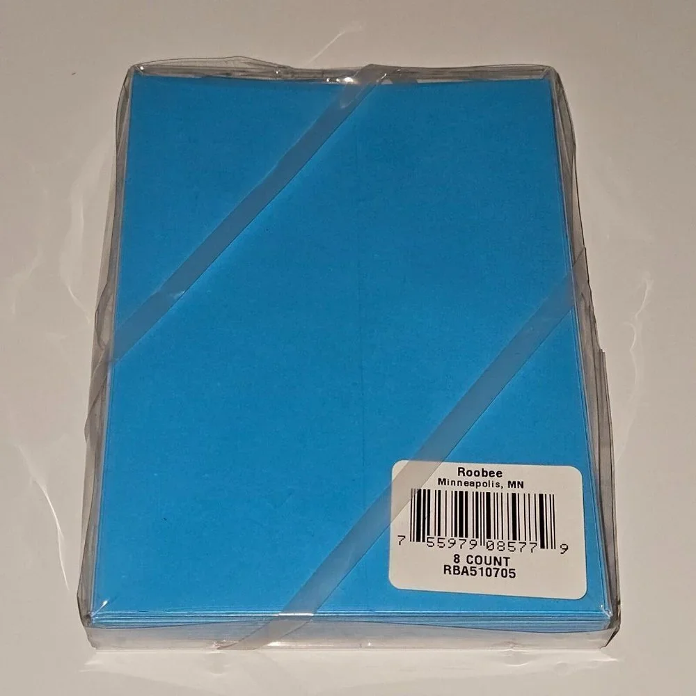 Roobee 8-pack Sports Thank You Cards Fill In Name Pre-K Kinder Birthday Party